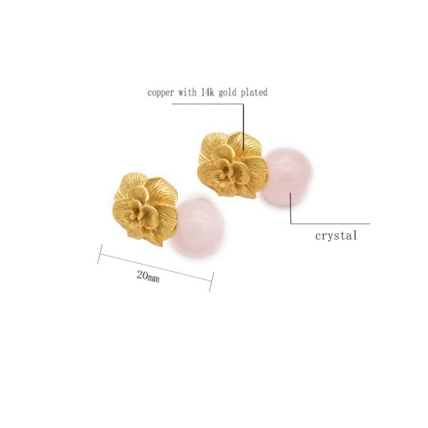 Pearl High-quality Jade European And American Retro Earrings - Image 2