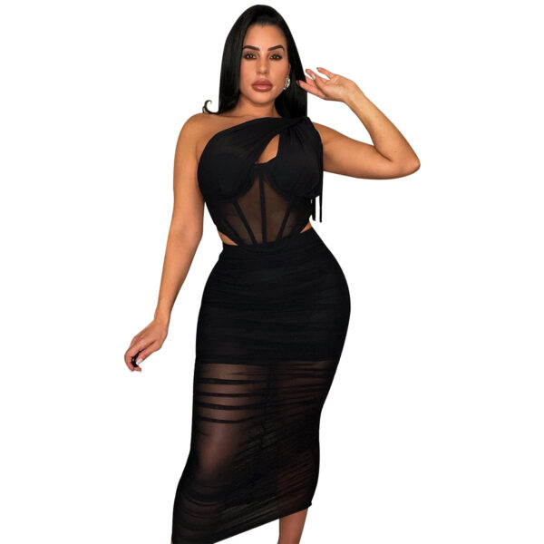 Women's Clothing Mesh Two-piece Set - Image 3